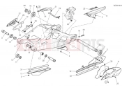 DUCATI Multistrada V4 Rally Rear swingarm