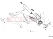 DUCATI Multistrada V2 S Rear shock absorber