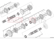 DUCATI Scrambler Nightshift Gear box