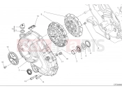 DUCATI Scrambler Nightshift Clutch cover