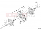 DUCATI 2019  Diavel 1260 FRONT WHEEL