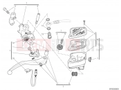 DUCATI 2019  Diavel 1260 FRONT BRAKE PUMP