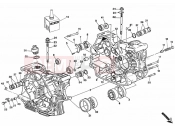 DUCATI 1995 Monster 900 CRANKCASE » ENGINE CASE