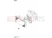 SUZUKI DL1000 L2 (2012) V-Strom (E03,E28,E33) 21 - RADIATOR