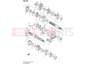 SUZUKI DL1000 L2 (2012) V-Strom (E03,E28,E33) 25 - TRANSMISSION