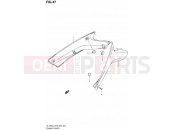 SUZUKI DL1000 L2 (2012) V-Strom (E03,E28,E33) 47 - FRAME COVER