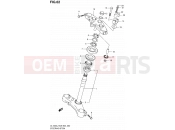 SUZUKI DL1000 L2 (2012) V-Strom (E03,E28,E33) 62 - STEERING STEM