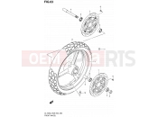 SUZUKI DL1000 L2 (2012) V-Strom (E03,E28,E33) 63 - FRONT WHEEL