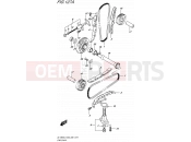 SUZUKI DL1000A L5 (2015) V-Strom (E03,E28,E33) 127A - CAM CHAIN