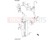 SUZUKI DL1000A L5 (2015) V-Strom (E03,E28,E33) 558A - REAR MASTER CYLINDER