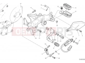 DUCATI Multistrada V4 Pikes Peak Left footrest & gear shift pedal