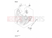 SUZUKI DL650 L0 (2010) V-Strom (E03,E28,E33) 30 - HEADLAMP
