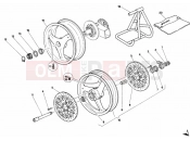 DUCATI 1995 Superbike 916 Senna WHEELS » FRONT WHEEL