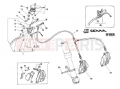 DUCATI 1995 Superbike 916 Senna FRONT BRAKE SYSTEM » BRAKING SYSTEM