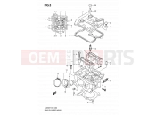 SUZUKI DL650A L0 (2010) V-Strom (E02,E19,E24) 3 - REAR CYLINDER HEAD
