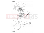 SUZUKI DL650A L0 (2010) V-Strom (E02,E19,E24) 13 - AIR CLEANER
