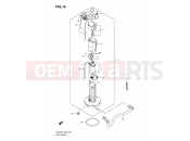 SUZUKI DL650A L0 (2010) V-Strom (E02,E19,E24) 16 - FUEL PUMP