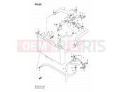 SUZUKI DL650A L0 (2010) V-Strom (E02,E19,E24) 20 - RADIATOR HOSE