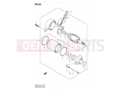 SUZUKI DL650A L0 (2010) V-Strom (E02,E19,E24) 25 - STARTING MOTOR (MODEL K7/K8/K9 E02/E19/E24)
