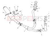 DUCATI 1994 Supersport 400 SS EXHAUST SYSTEM » EXHAUST SYSTEM