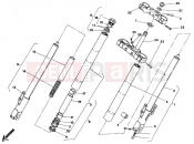 DUCATI 1994 Monster 600 FRONT FORK » FRONT SUSPENSION