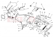 DUCATI 1994 Supersport 600 SS DM 003552> FAIRING » PLASTICS