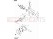 SUZUKI DL650A L4 (2014) V-Strom (E21) 7 - CRANKSHAFT