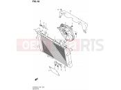 SUZUKI DL650A L4 (2014) V-Strom (E21) 18 - RADIATOR
