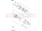 SUZUKI DL650A L4 (2014) V-Strom (E21) 23 - STARTING MOTOR