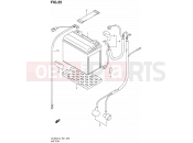 SUZUKI DL650A L4 (2014) V-Strom (E21) 25 - BATTERY