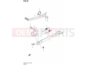 SUZUKI DL650A L4 (2014) V-Strom (E21) 35 - STAND