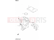 SUZUKI DL650A L4 (2014) V-Strom (E21) 41 - BATTERY HOLDER