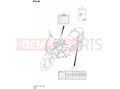 SUZUKI DL650A L4 (2014) V-Strom (E21) 48 - LABEL