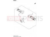 SUZUKI DL650A L4 (2014) V-Strom (E21) 67 - GRIP HEATER SET (OPTIONAL)