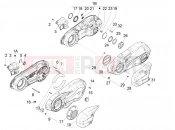 PIAGGIO MP3 500 MAXI Sport - Business - Advanced Crankcase cover - Crankcase cooling