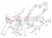 PIAGGIO MP3 500 MAXI Sport - Business - Advanced Frame/bodywork