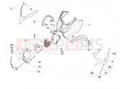 PIAGGIO MP3 500 MAXI Sport - Business - Advanced Front shield