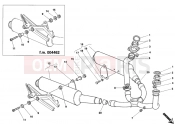 DUCATI 1994 Monster 900 EXHAUST SYSTEM » EXHAUST SYSTEM