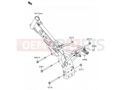 SUZUKI DR-Z110 K3 (2003) (E21) 20 - ENGINE MOUNT