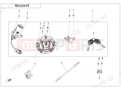 LOCK KIT - F01 - CFMOTO 450 SR S (CF400-9F [EU5] ) 2023