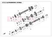 TRANSMISSION SYSTEM(2) - E06-2 - CFMOTO 450 SR S (CF400-9F [EU5] ) 2023