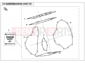 CFMOTO 650 NK (CF650-7B) ENGINE GASKET SET