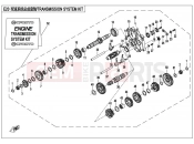 CFMOTO 650 NK (CF650-7B) TRANSMISSION SYSTEM KIT