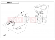CFMOTO 650 NK (CF650-7B) SEAT（BASIC）