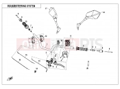 CFMOTO 650 NK (CF650-7B [EU4] ) STEERING SYSTEM - F10
