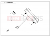 DASHBOARD - F17 - CFMOTO CFORCE 450 (CF400ATR-2L [T3a] ) 2017