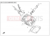 CYLINDER ASSY. - E02-3 - CFMOTO CFORCE 450 (CF400ATR-2L [T3a] ) 2017