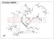 CFMOTO CFORCE 450 (CF400AU) BUMPER(ONLY FOR CANADA) - F23-B
