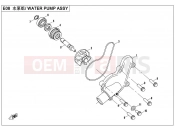 CFMOTO CFORCE 450 (CF400AU-A) WATER PUMP ASSY