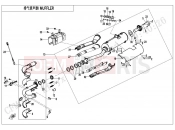 CFMOTO CFORCE 450 (CF400AU-A) MUFFLER